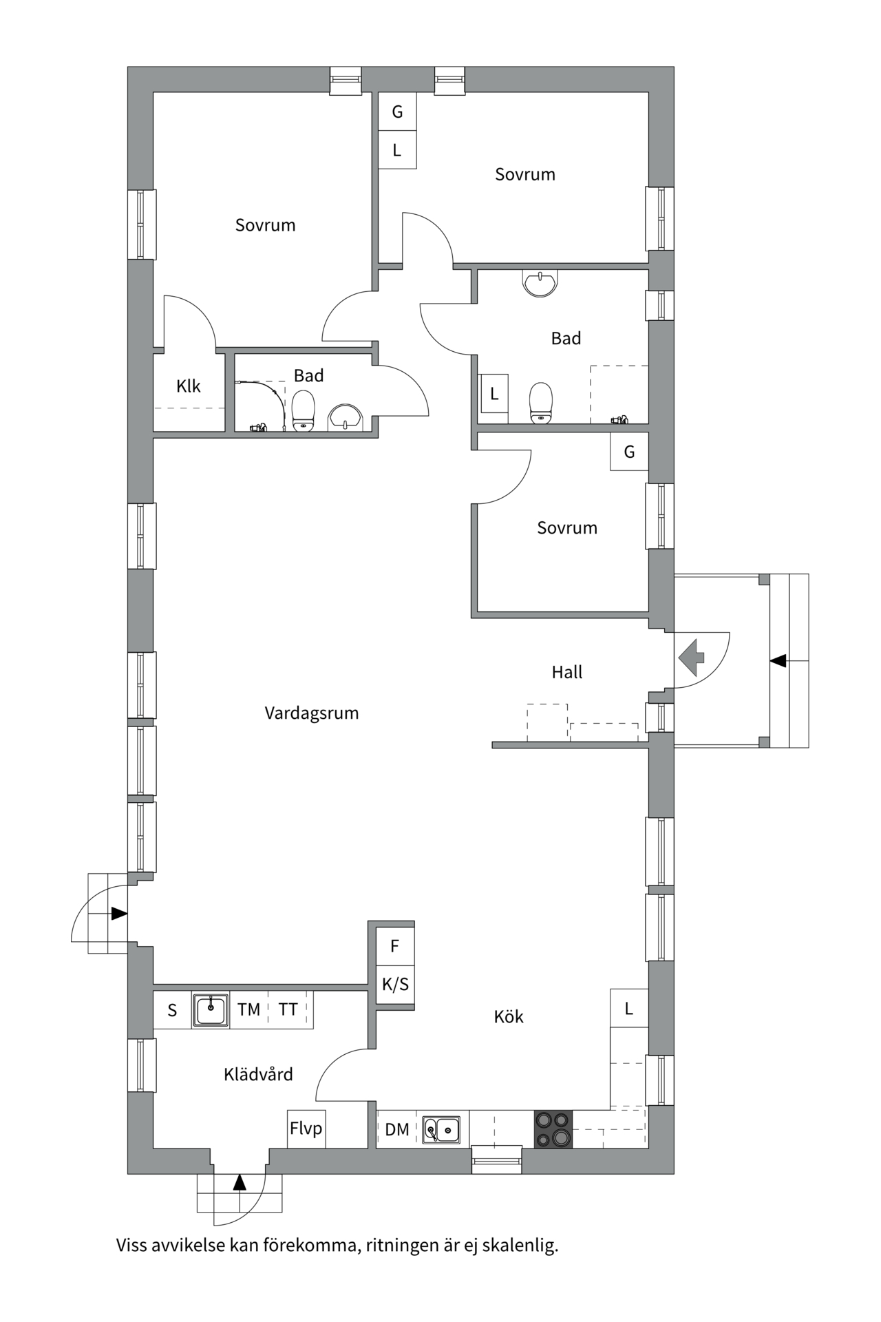 Bostadsbild från Almunge-Lövsta 311, Såld i Almunge, Uppsala