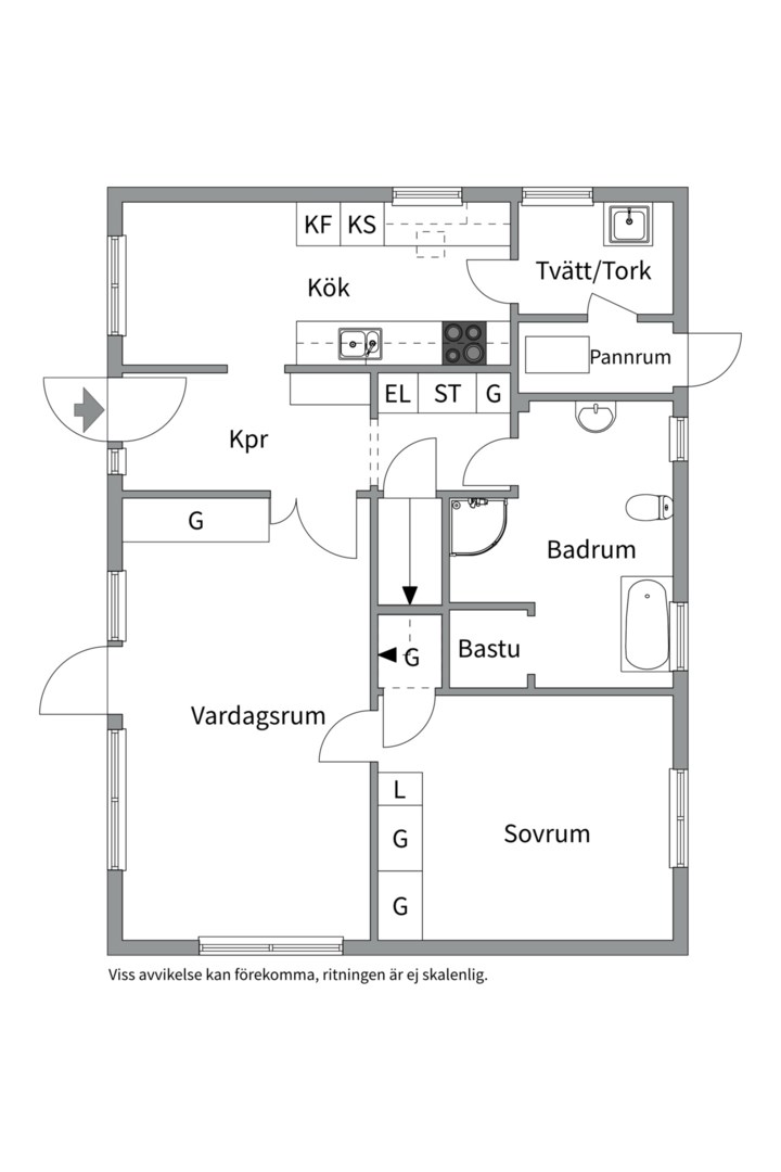 Bostadsbild från Muspelheimsvägen 7, Såld i Skuru, Nacka