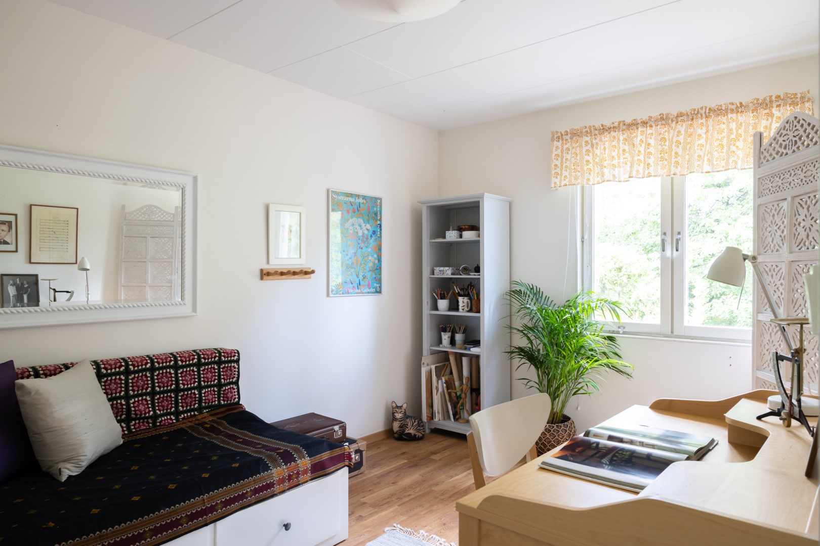 Sovrum 3 - idag ateljé och gästrum