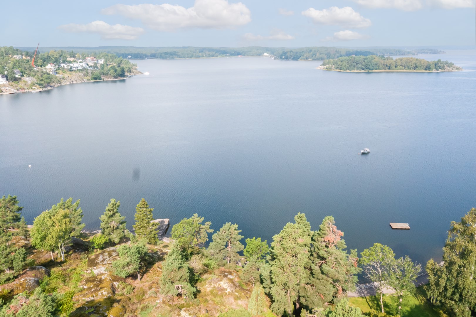 Vy över Torsbyfjärden