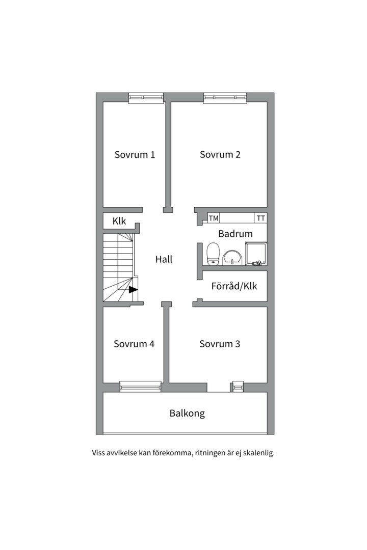 Planlösning från Harpungatan 6, Såld i Fiskarhöjden - Saltsjöbaden, Nacka
