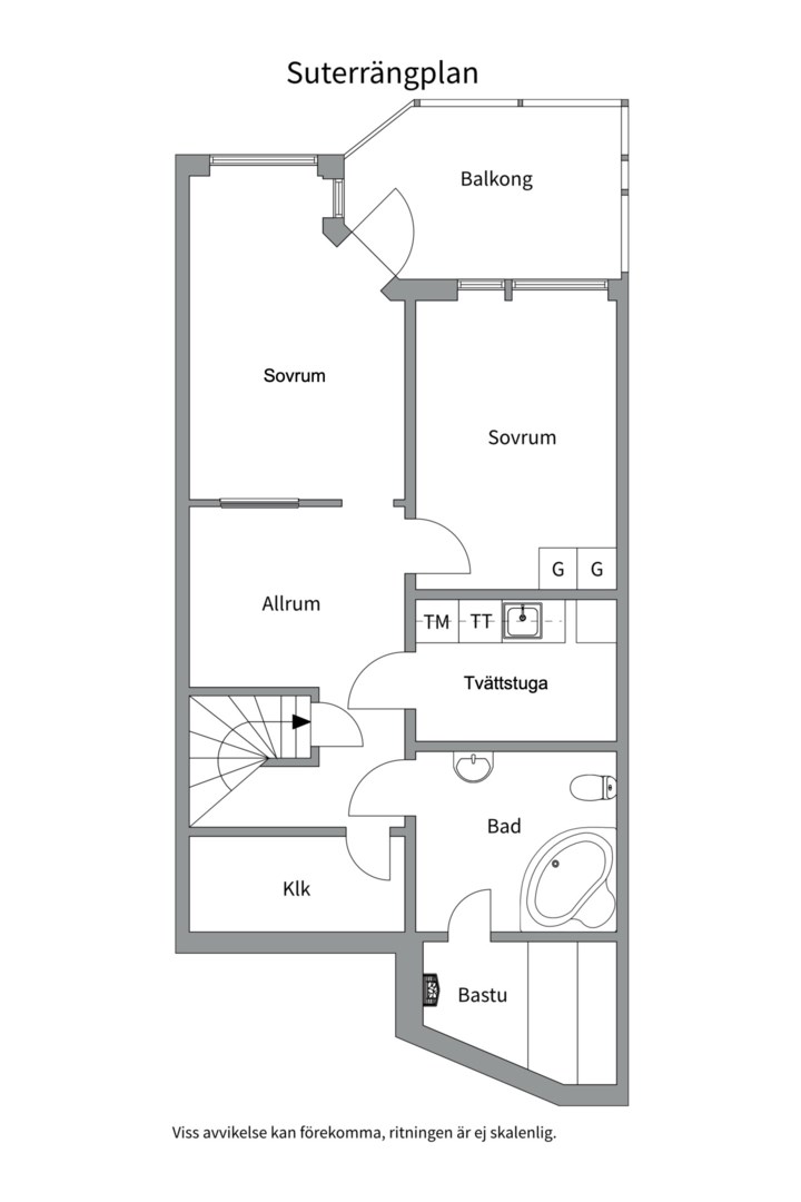 Planlösning från Barnhemsvägen 17, Såld i Skuru, Nacka