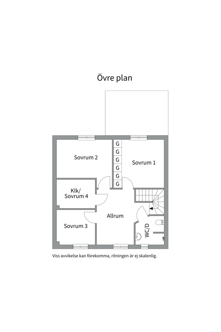 Planlösning från Fruviksvägen 28, Såld i Haghulta, Värmdö