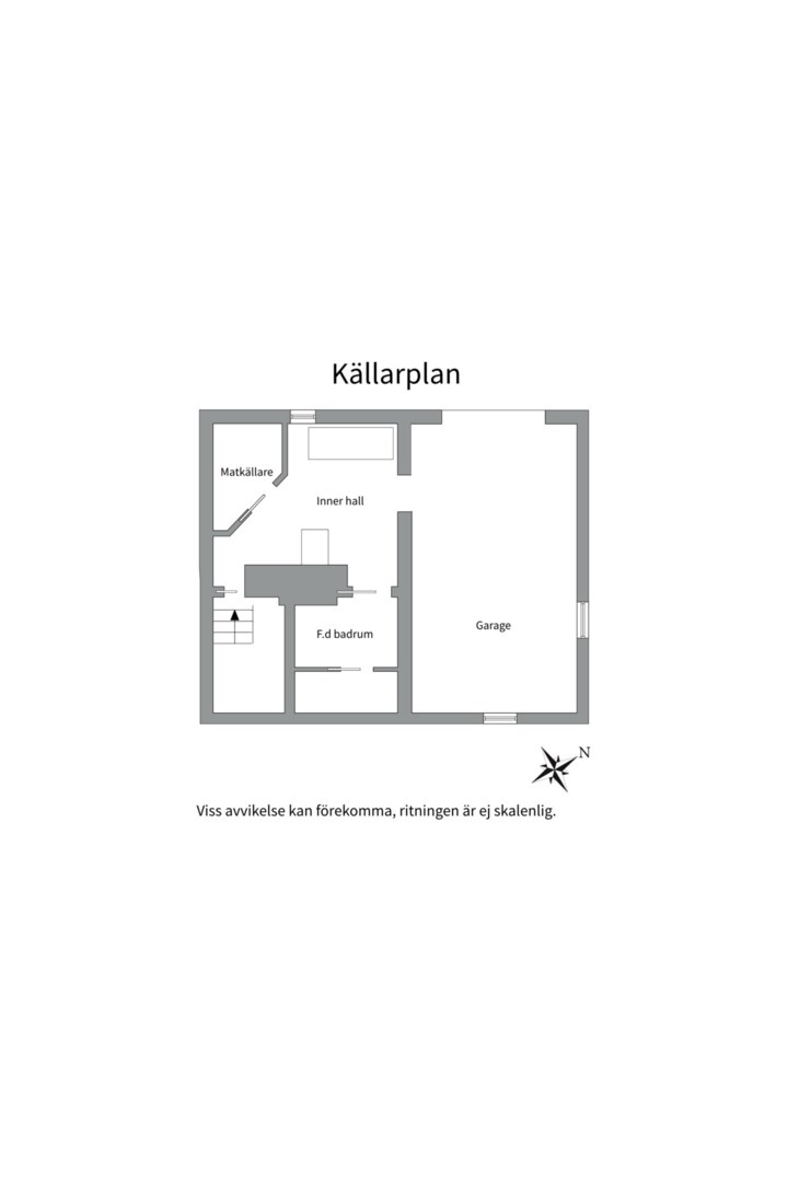 Planlösning från Bruksvägen 26, Såld i Eriksberg, Uppsala