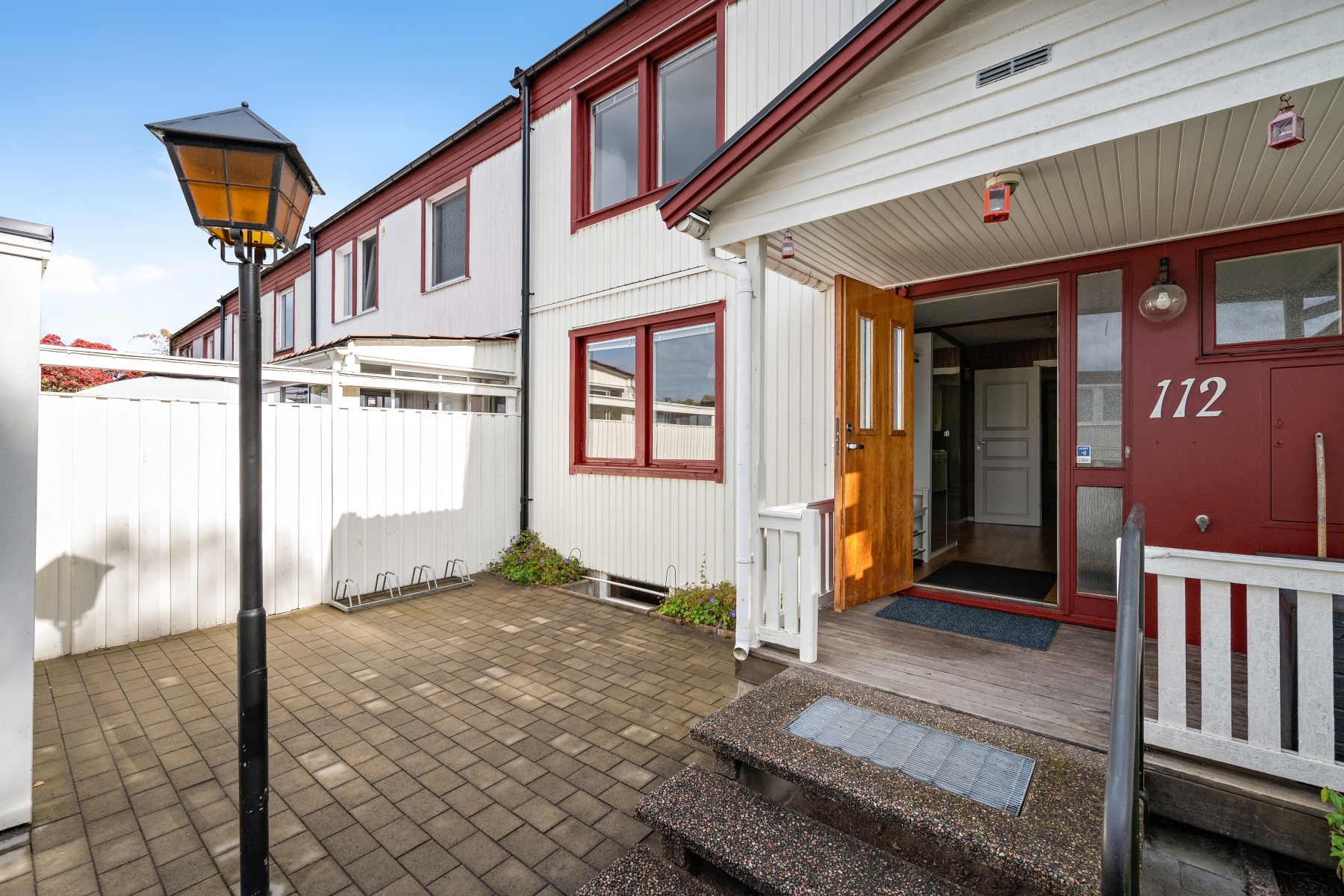 del av tomten framsidan