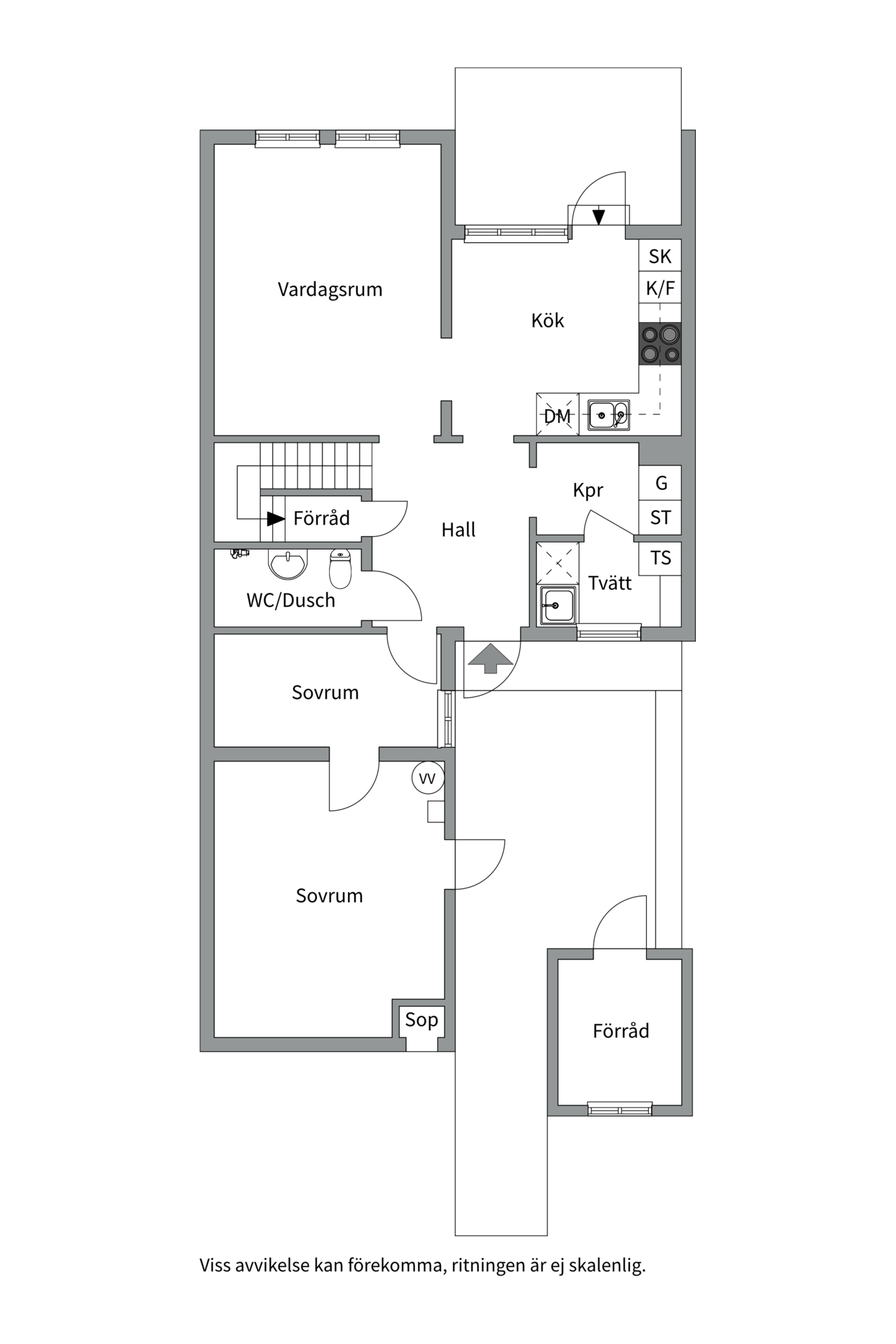 Bostadsbild från Stabby allé 6D, Såld i Luthagen, Uppsala