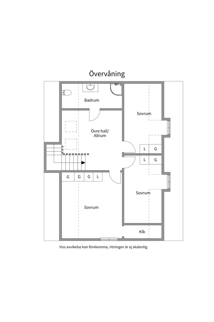 Planlösning från Bruksgårdarna 8, Såld i Vattholma, Uppsala