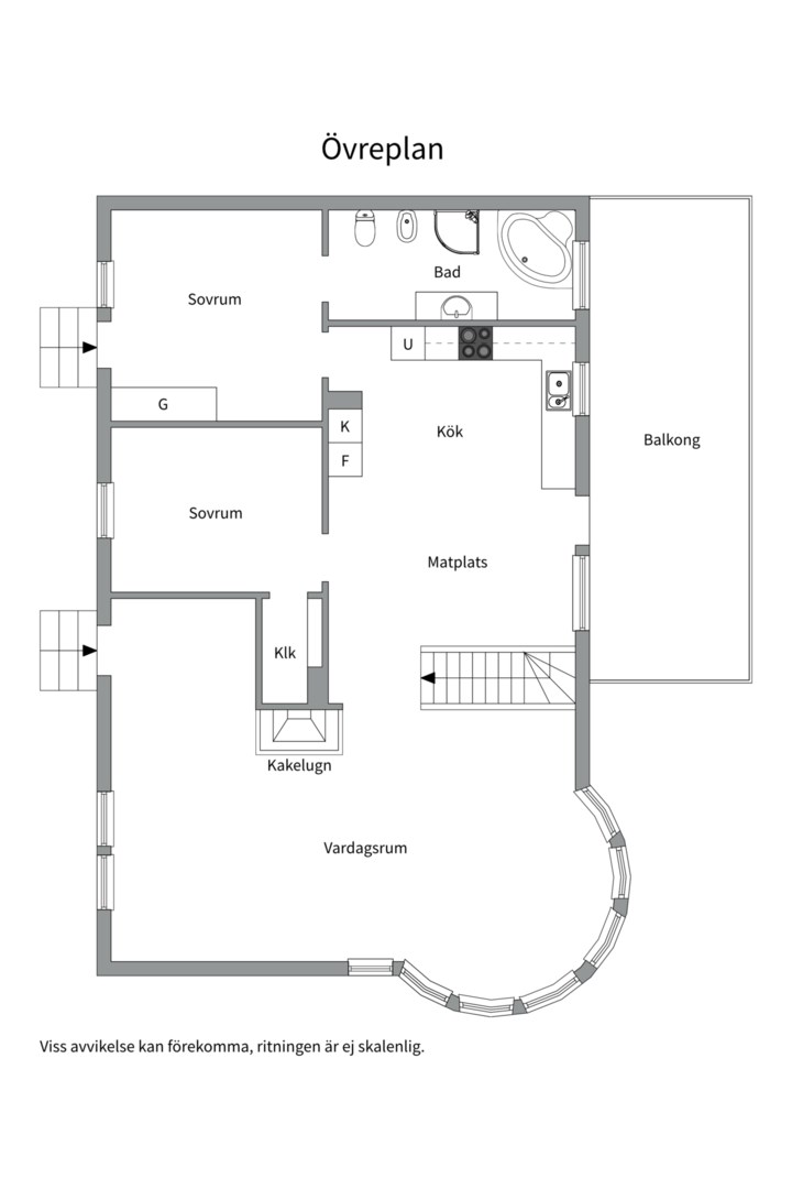 Bostadsbild från Jägarvägen 2B, Såld i Graneberg, Uppsala
