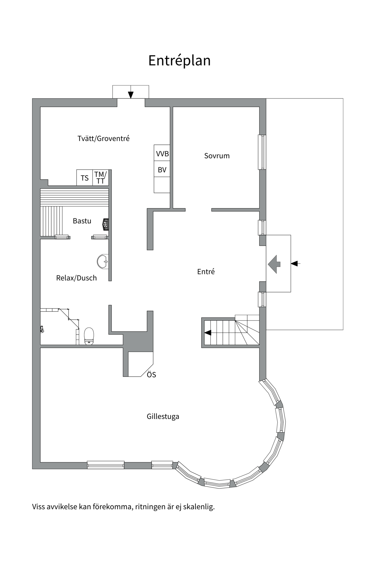 Bostadsbild från Jägarvägen 2B, Såld i Graneberg, Uppsala