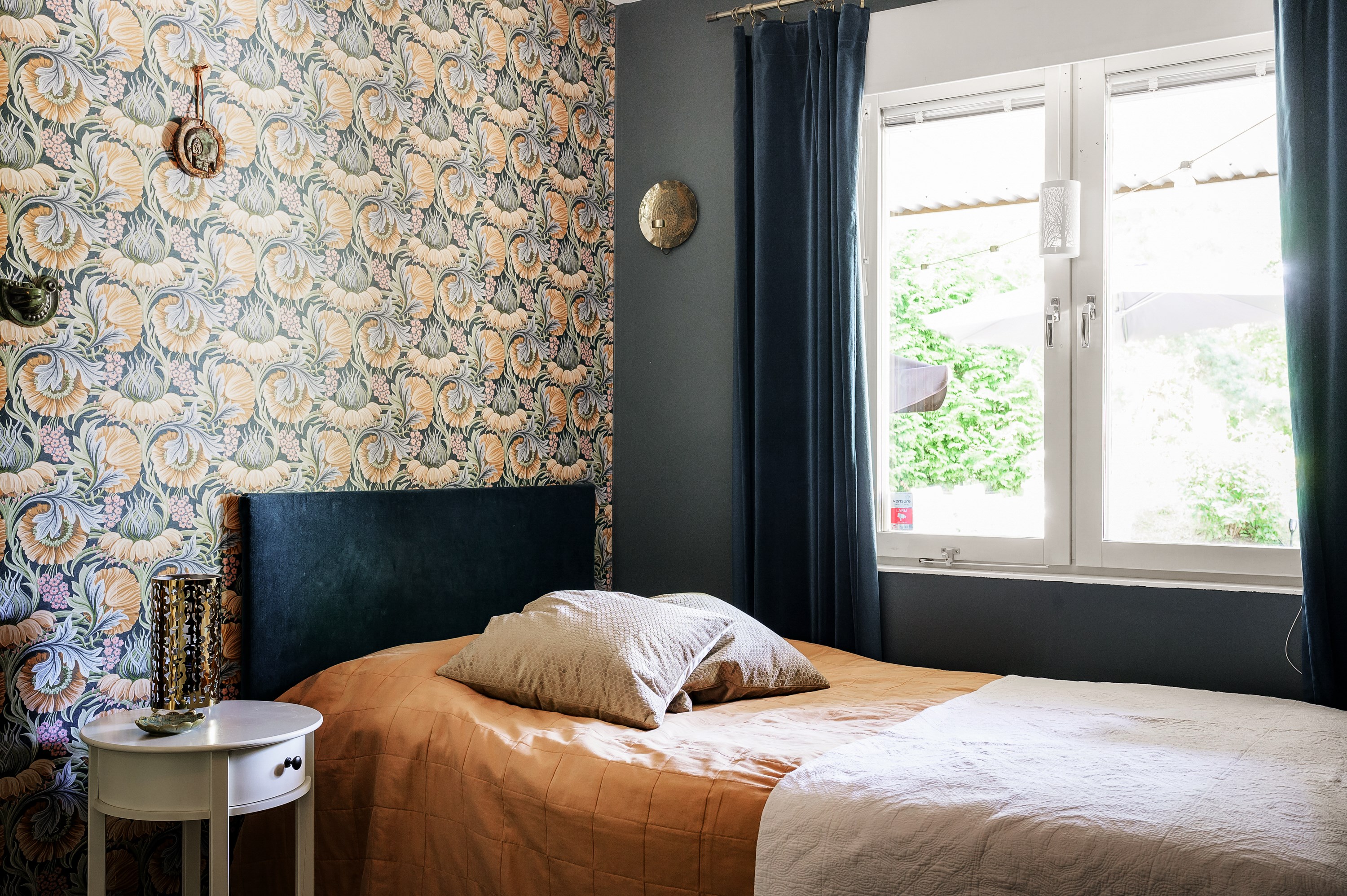 Husets tre sovrum återfinns samlade i fil.