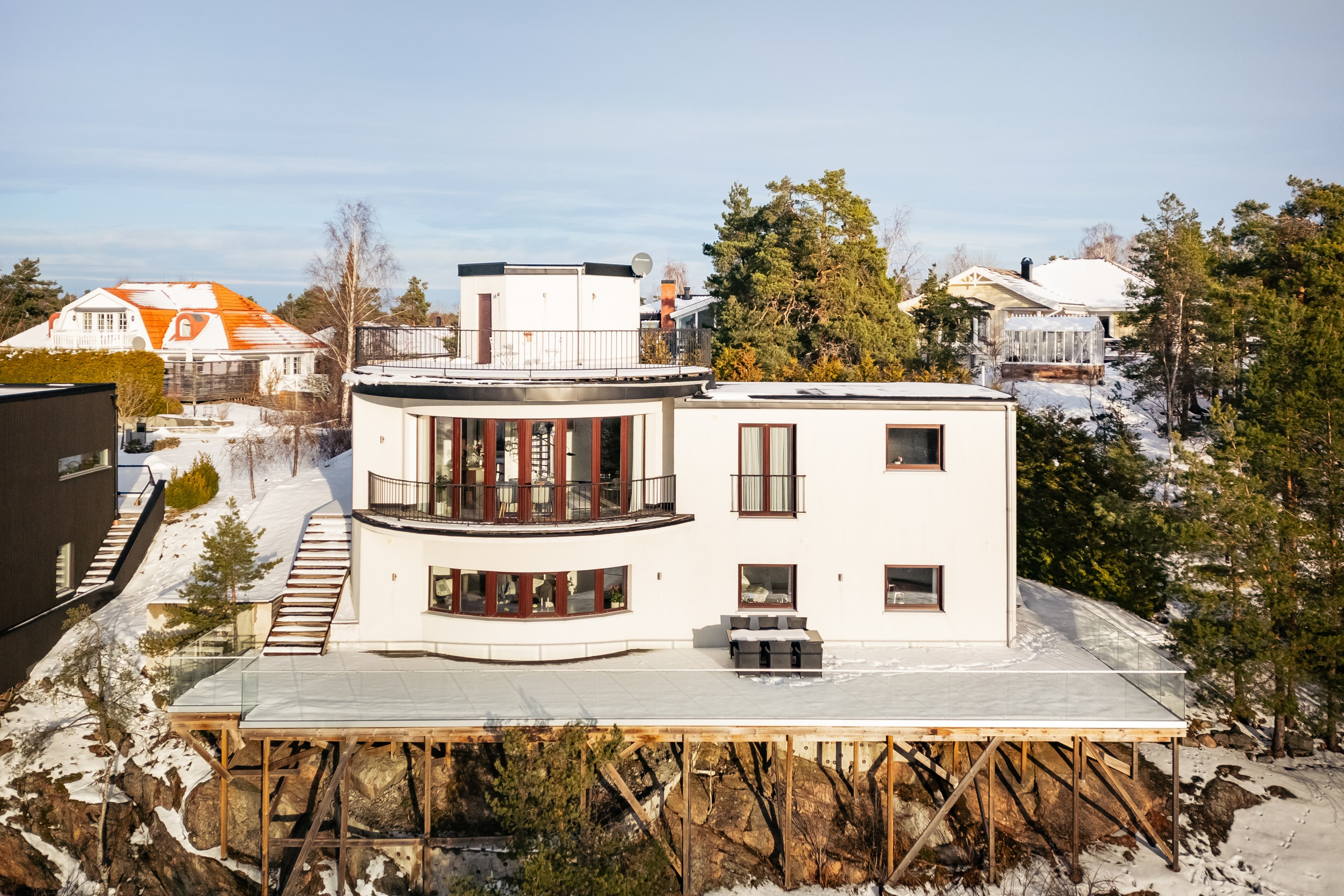 Bostadsbild från Magnevägen 3, Såld i Skuru, Nacka