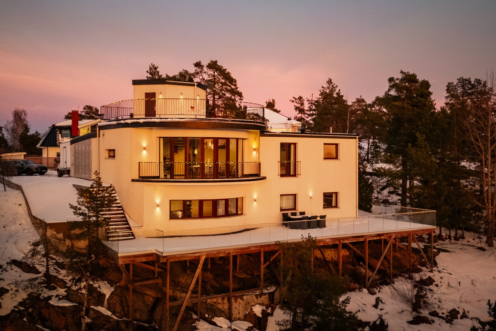 Bostadsbild från Magnevägen 3, Såld i Skuru, Nacka