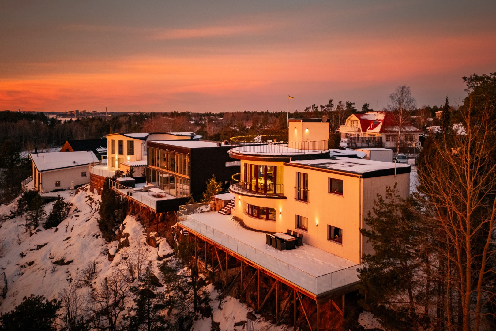 Bostadsbild från Magnevägen 3, Såld i Skuru, Nacka
