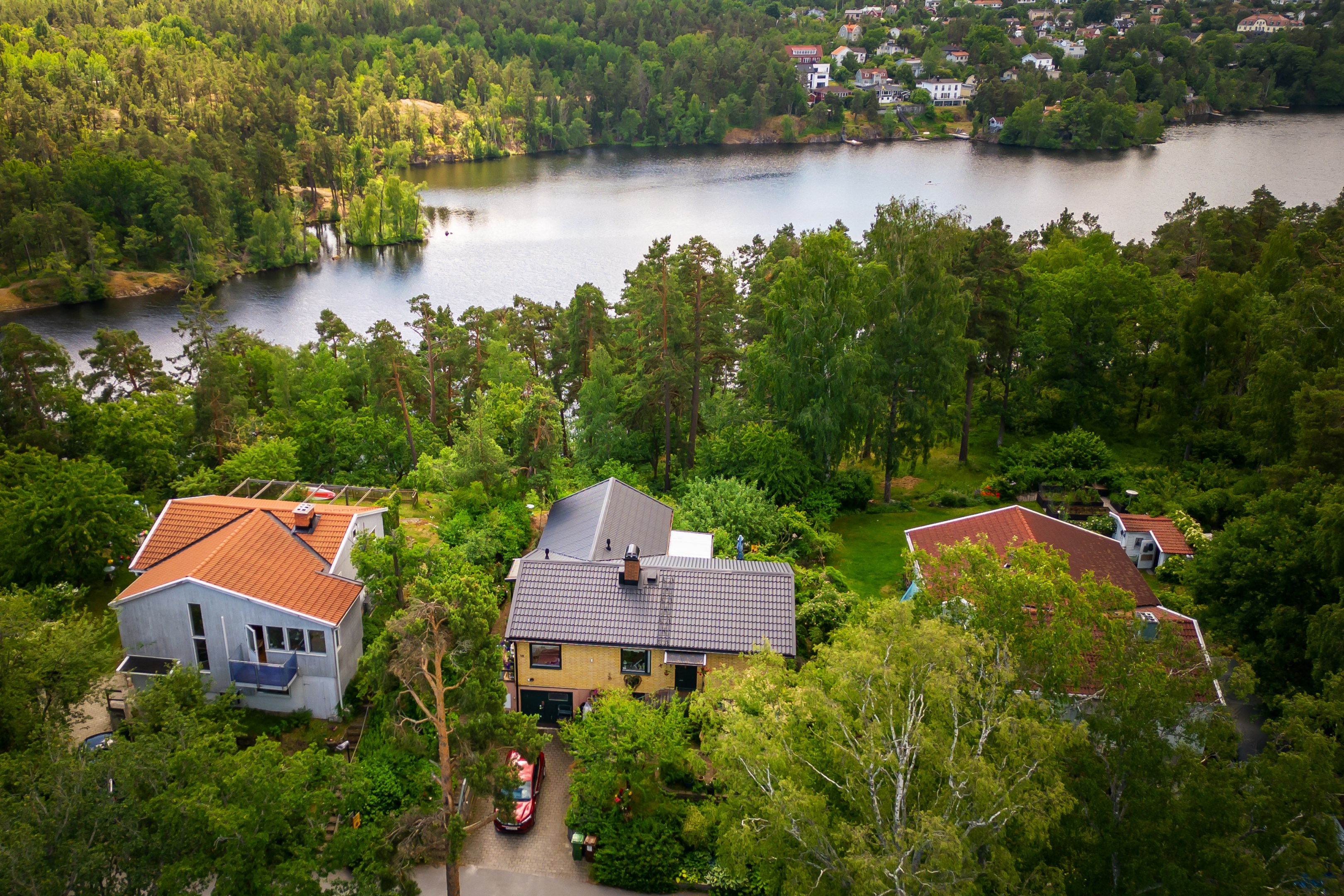 Bostadsbild från Gränsvägen 10, Såld i Lillängen, Nacka