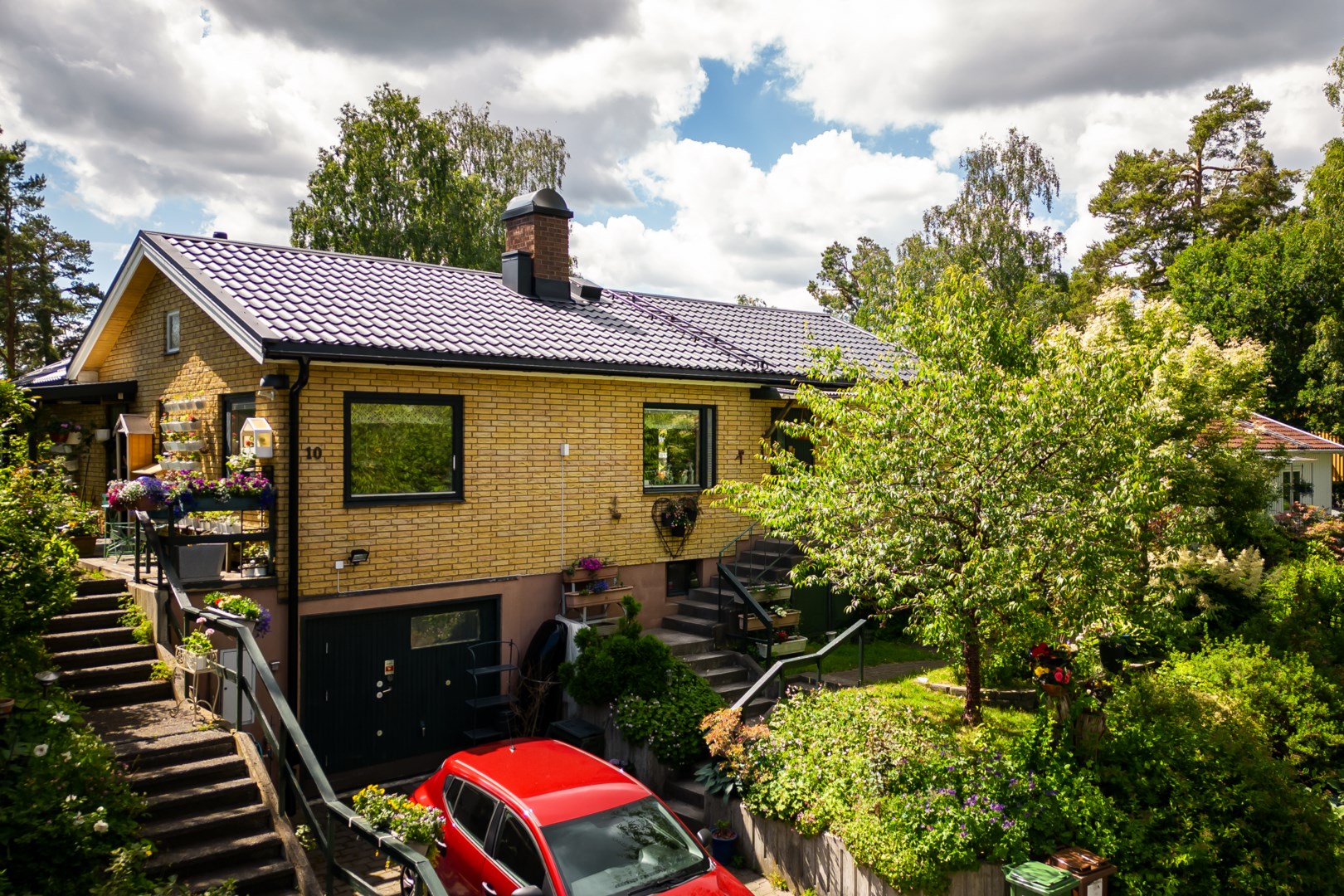 Bostadsbild från Gränsvägen 10, Såld i Lillängen, Nacka