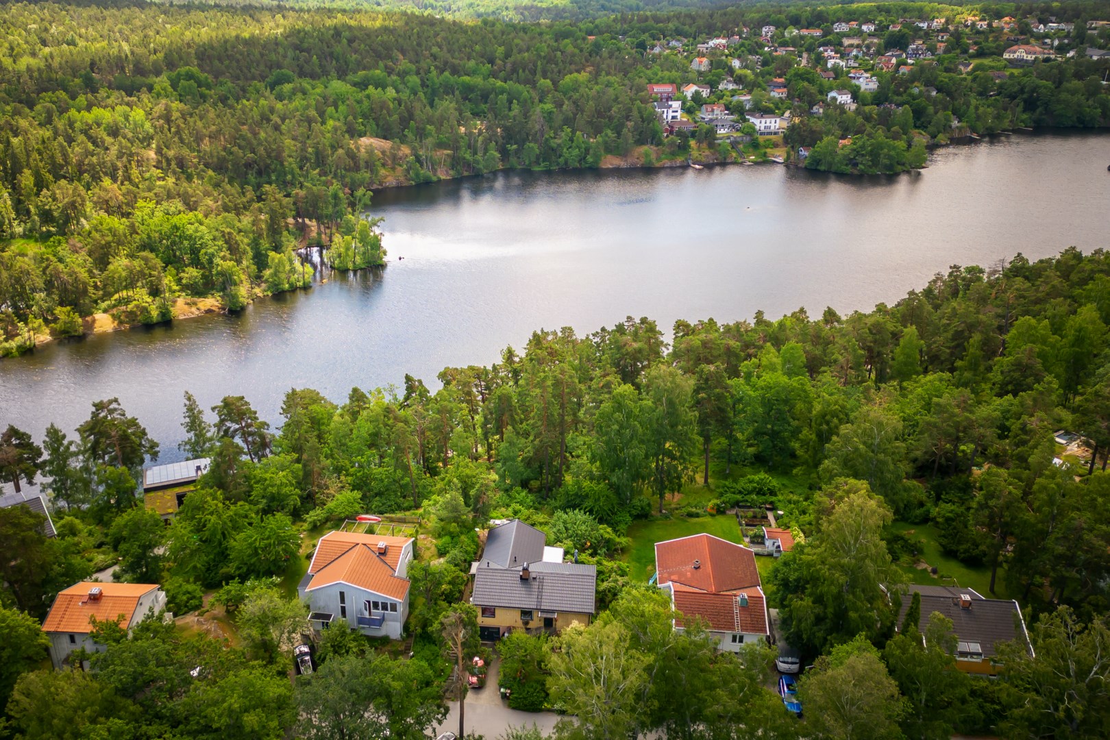 Bostadsbild från Gränsvägen 10, Såld i Lillängen, Nacka