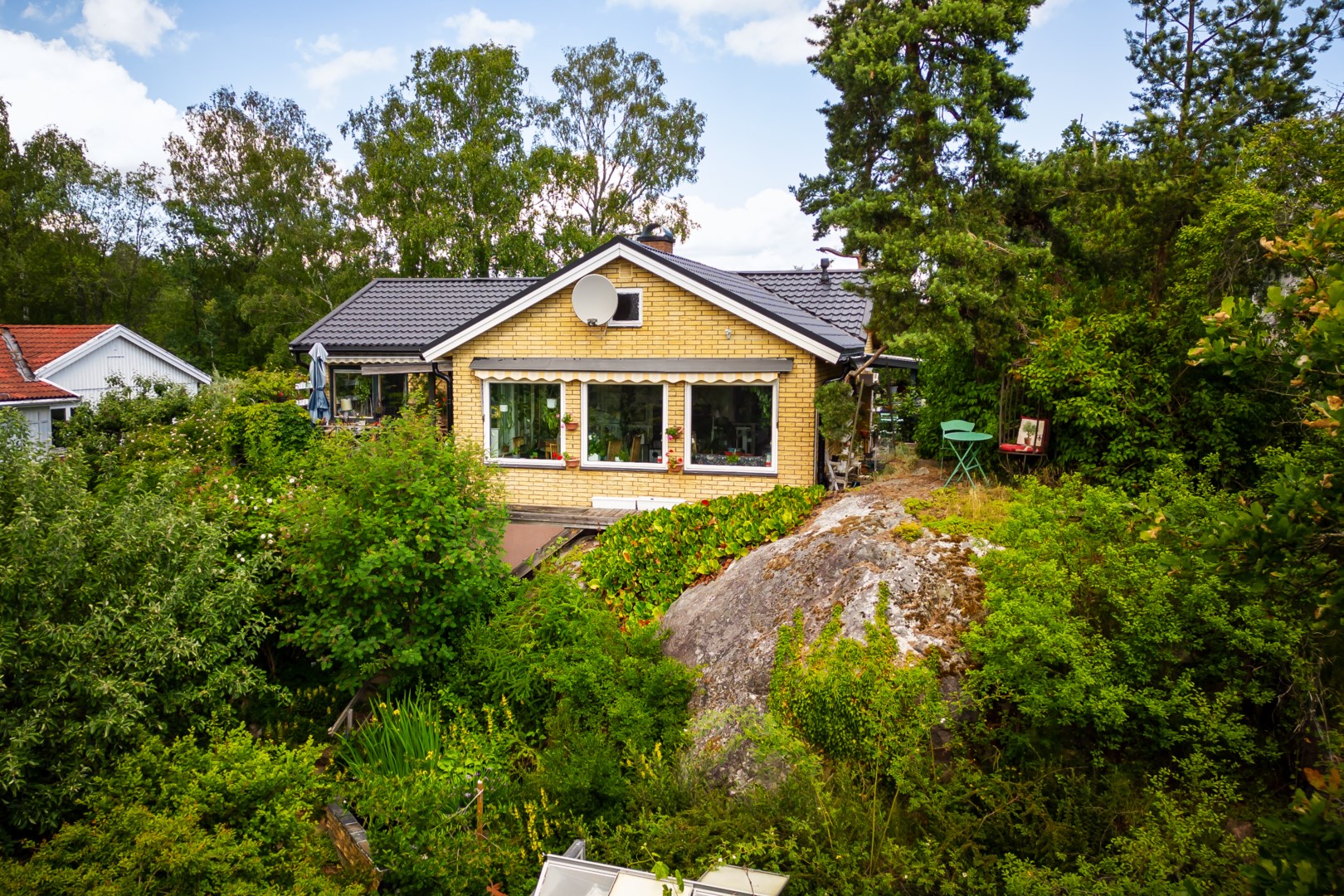 Bostadsbild från Gränsvägen 10, Såld i Lillängen, Nacka