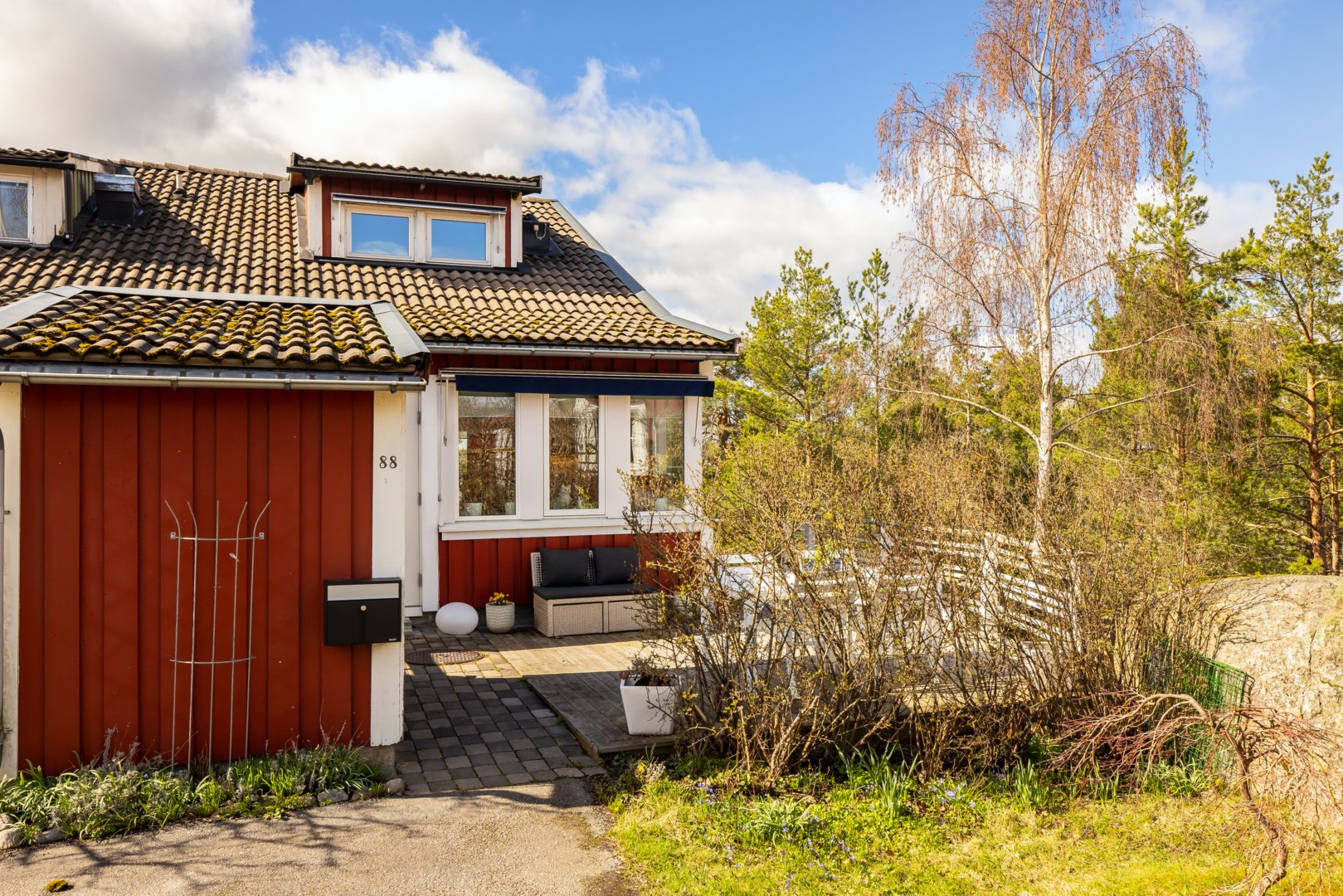 Bostadsbild från Norrholmsvägen 88, Såld i Östra Orminge, Nacka