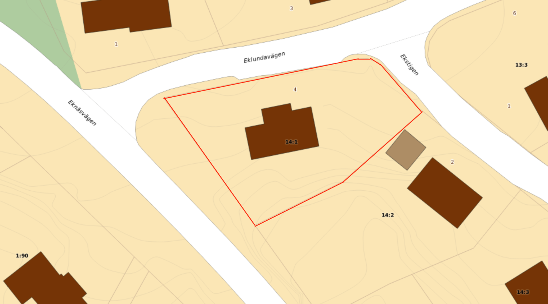 Bostadsbild från Eklundavägen 4, Såld i Eknäs, Nacka