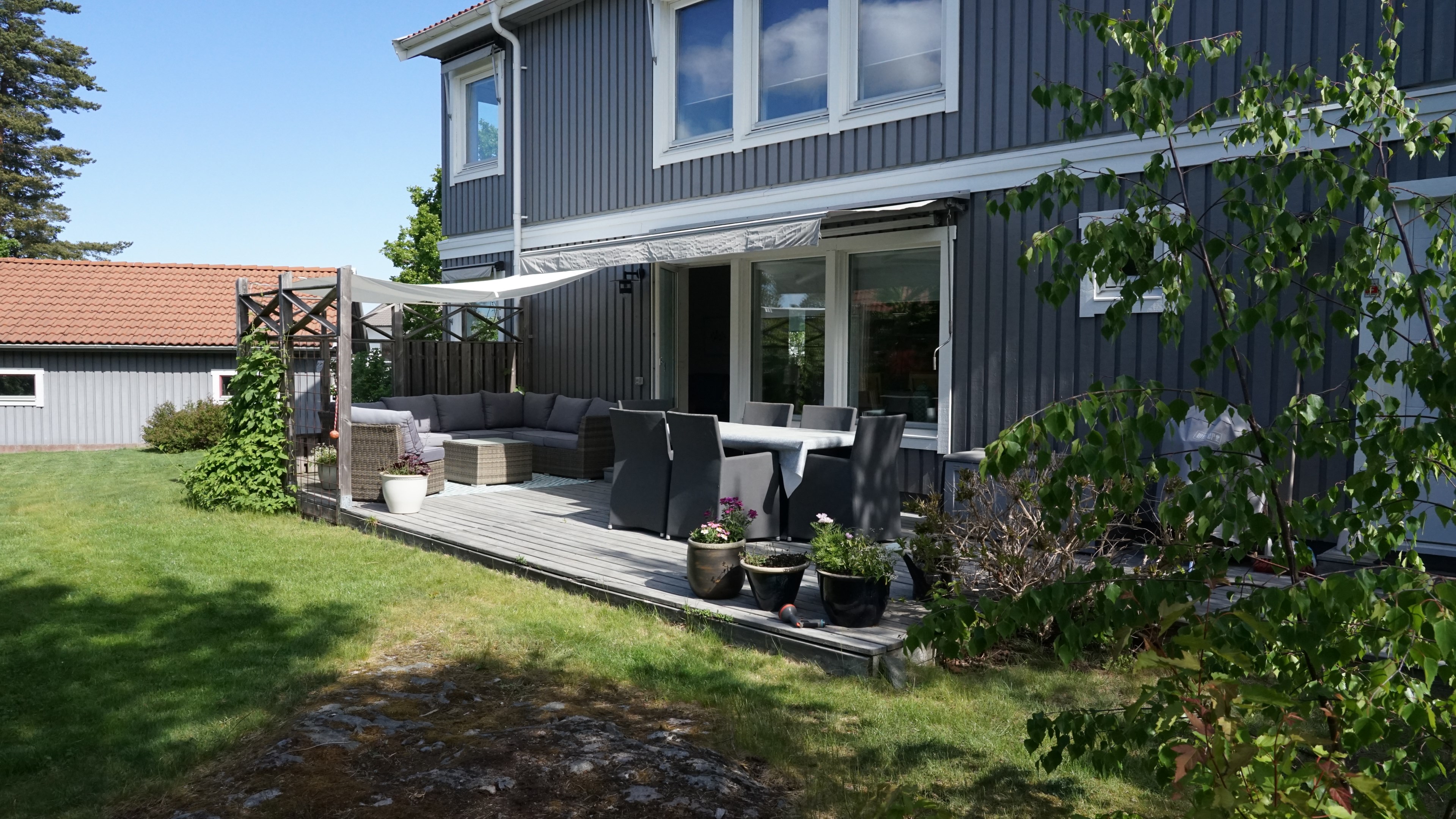 Bostadsbild från Ryttarvägen 22, Såld i Lännersta, Nacka