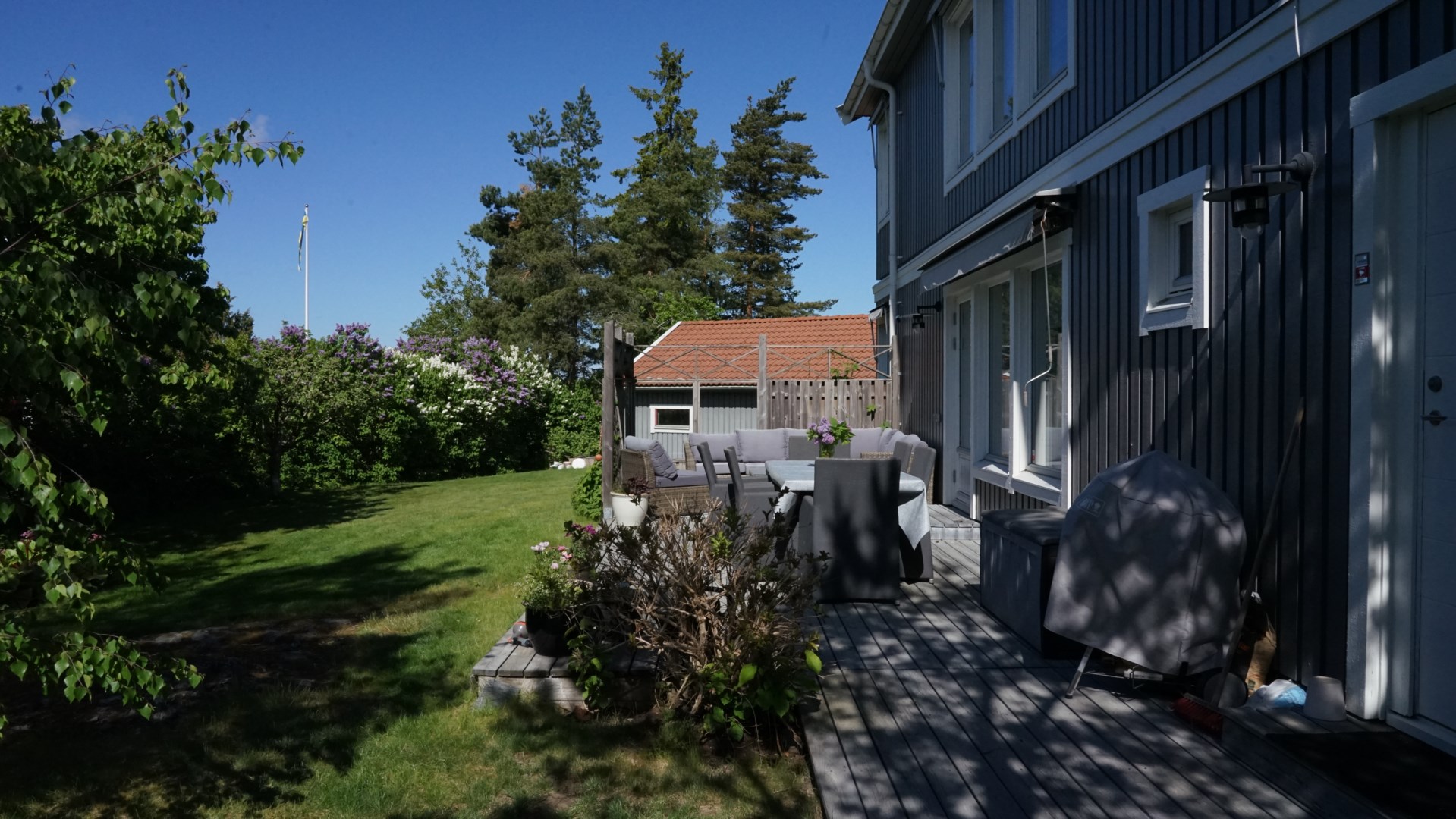 Bostadsbild från Ryttarvägen 22, Såld i Lännersta, Nacka