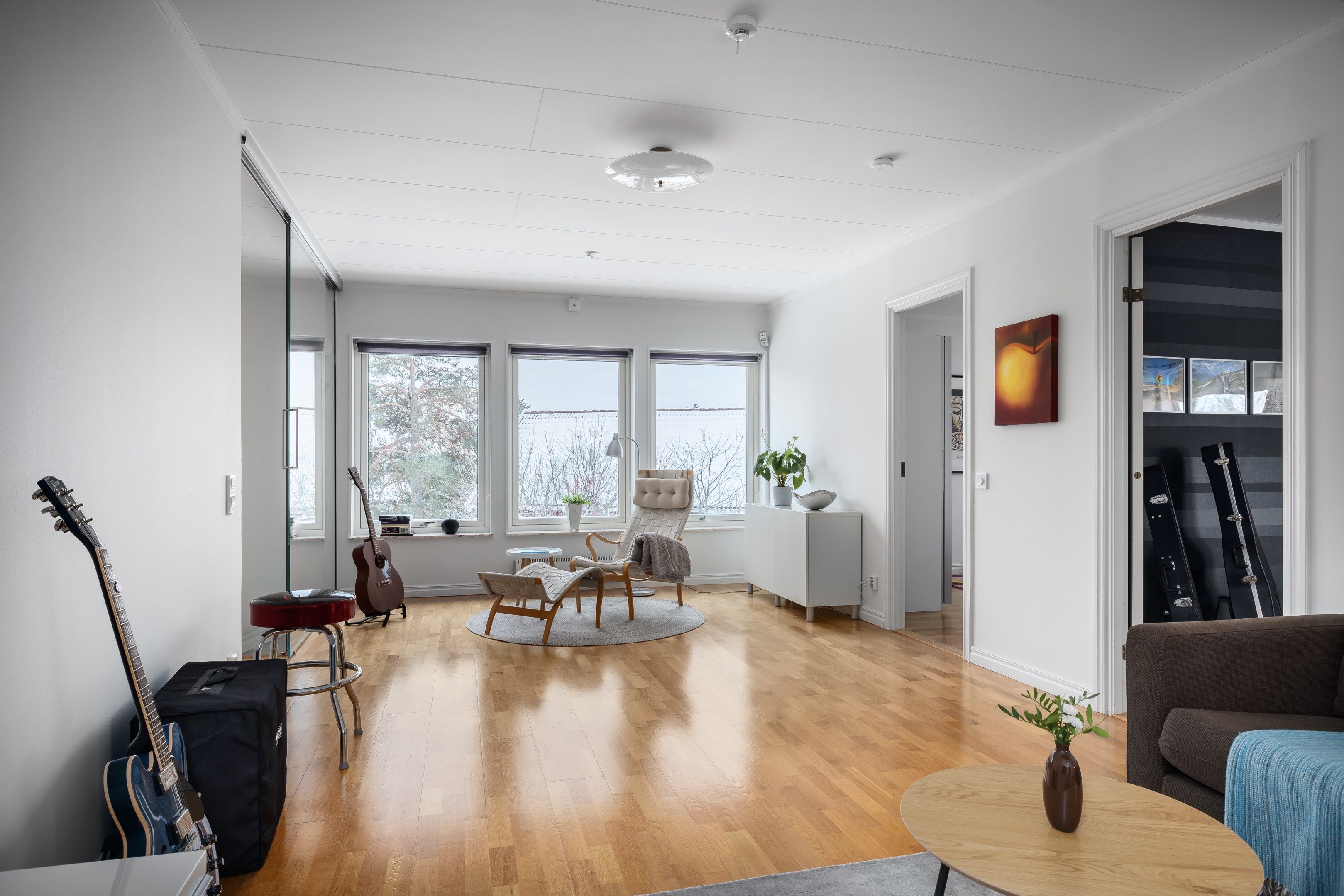 Bostadsbild från Ryttarvägen 22, Såld i Lännersta, Nacka