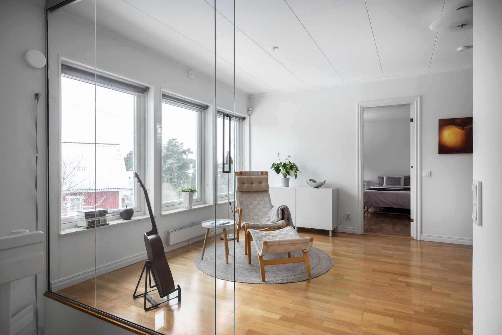 Bostadsbild från Ryttarvägen 22, Såld i Lännersta, Nacka