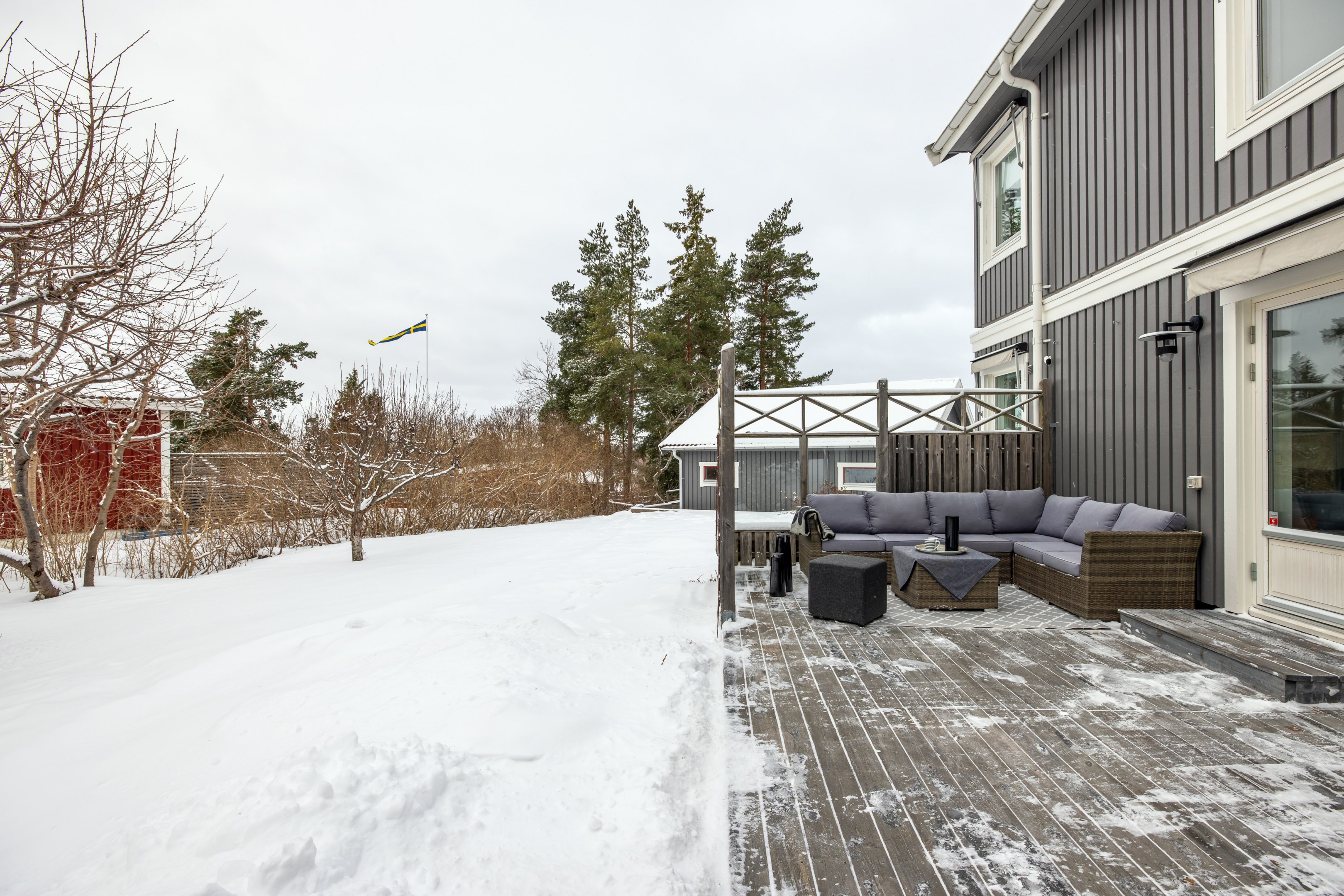 Bostadsbild från Ryttarvägen 22, Såld i Lännersta, Nacka