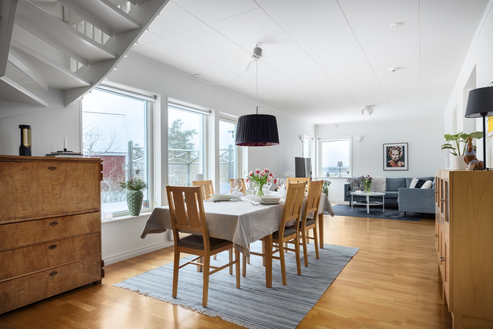 Bostadsbild från Ryttarvägen 22, Såld i Lännersta, Nacka