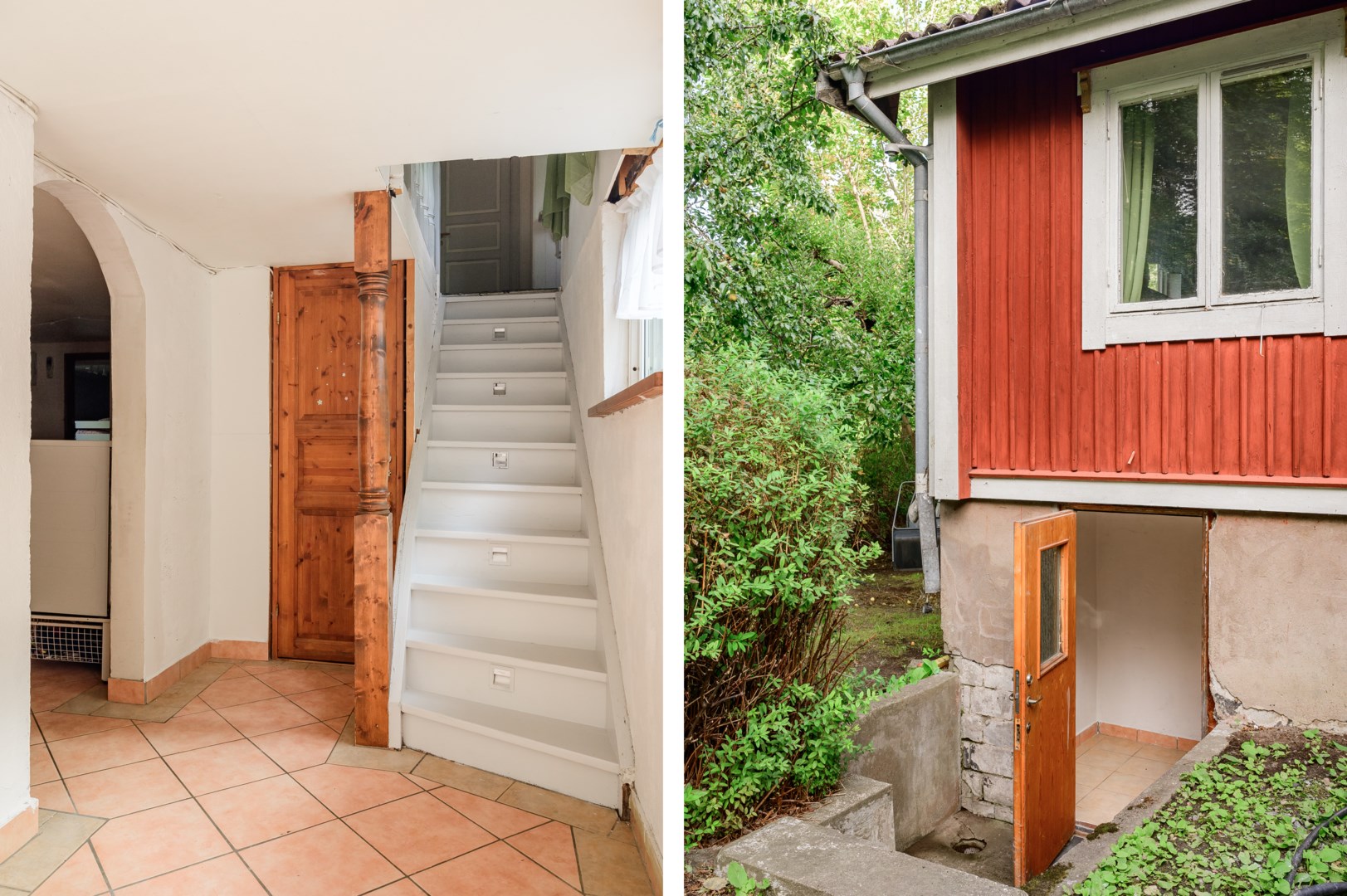 Husets groventré - källarplan.