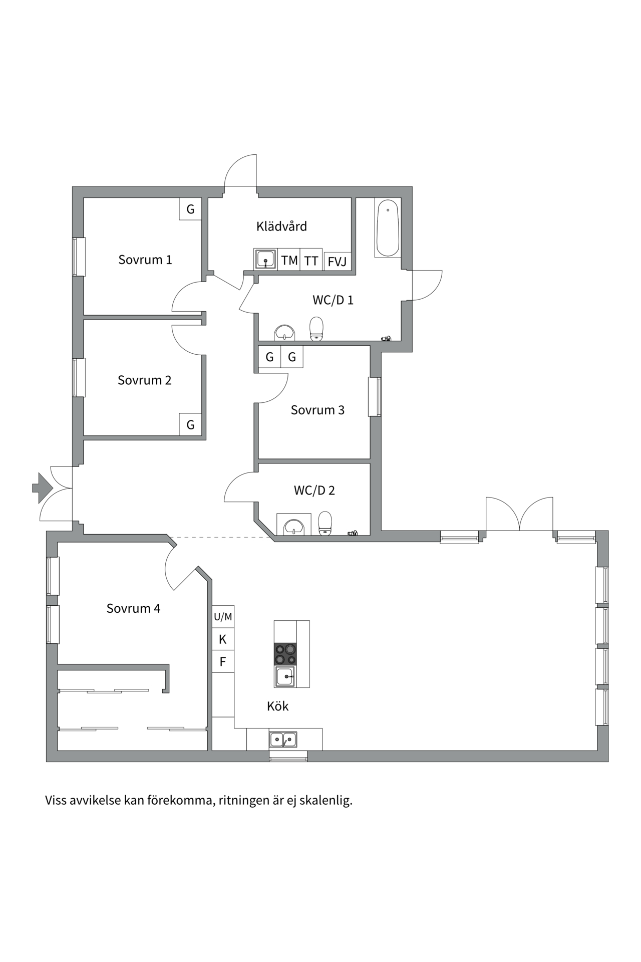 Bostadsbild från Origovägen 6, Såld i Skälby, Västerås