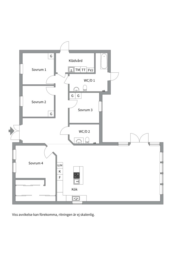Bostadsbild från Origovägen 6, Kommande i Skälby, Västerås
