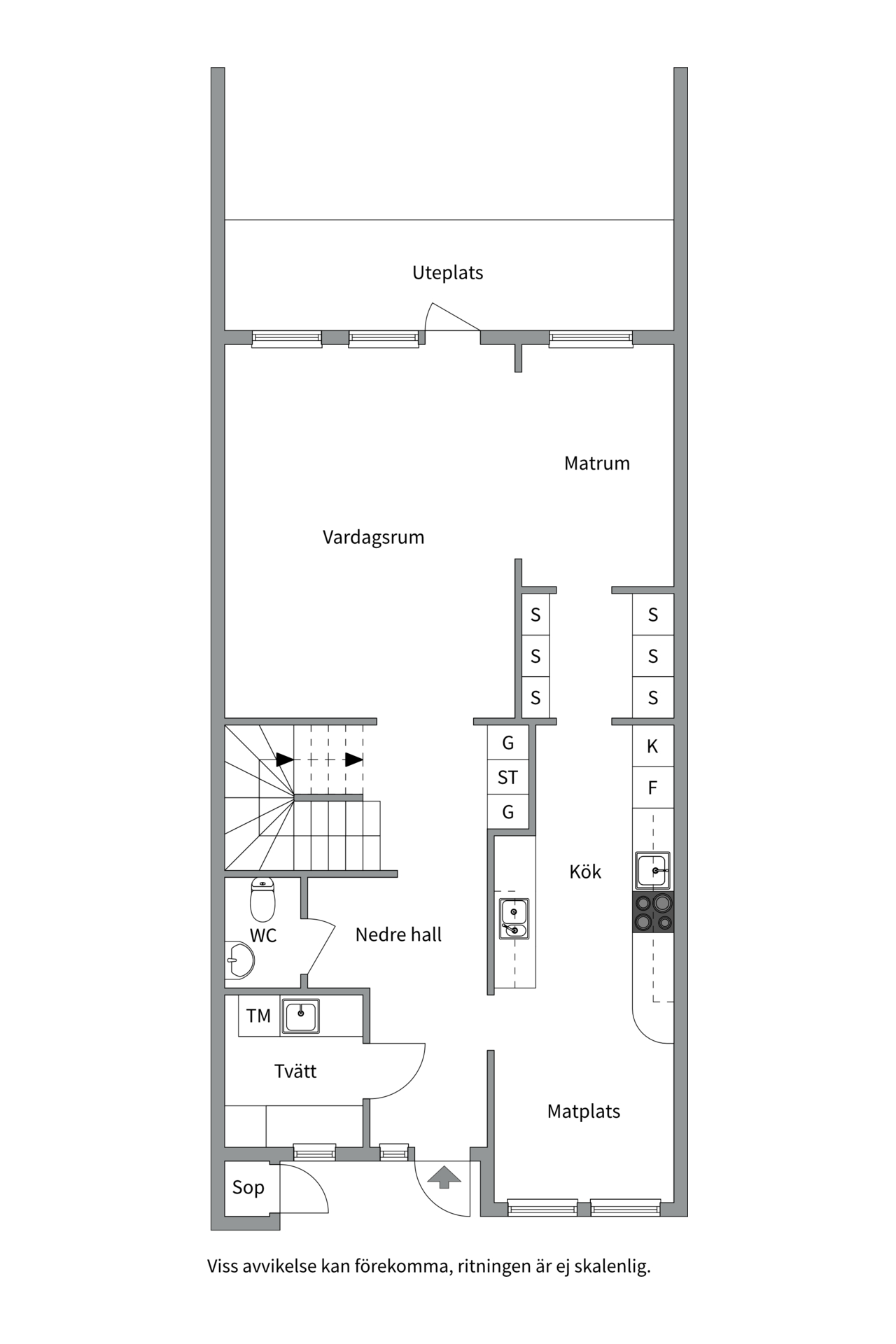 Bostadsbild från Spinnfiskargatan 40, Såld i Hamre, Västerås