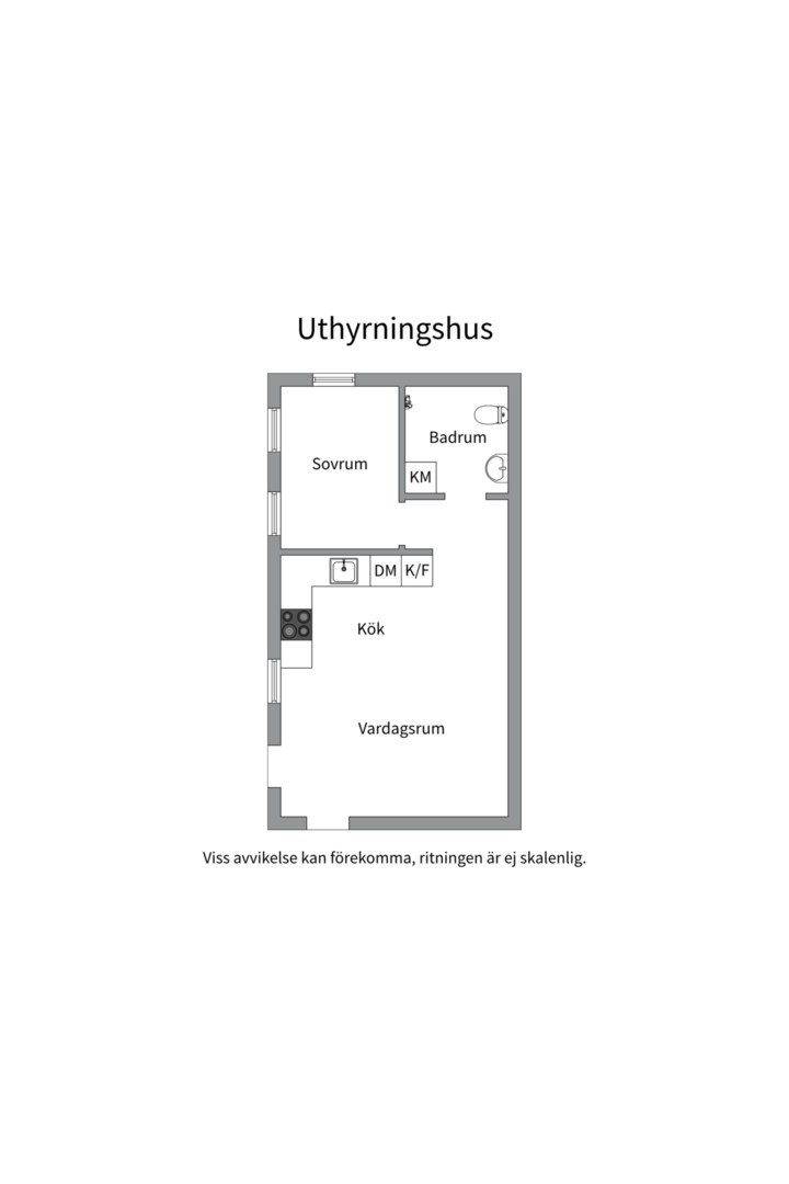 Planlösning från Eriksviksvägen 14, Såld i Eriksvik, Nacka