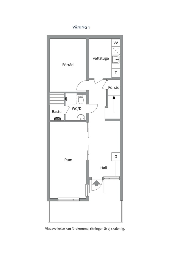 Planlösning från Västra Henriksborgsvägen 16, Såld i Saltsjöqvarn, Nacka