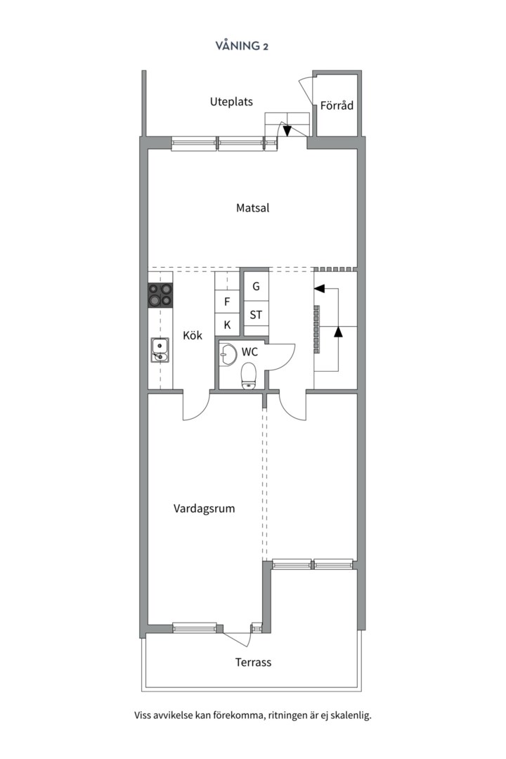 Planlösning från Västra Henriksborgsvägen 16, Såld i Saltsjöqvarn, Nacka
