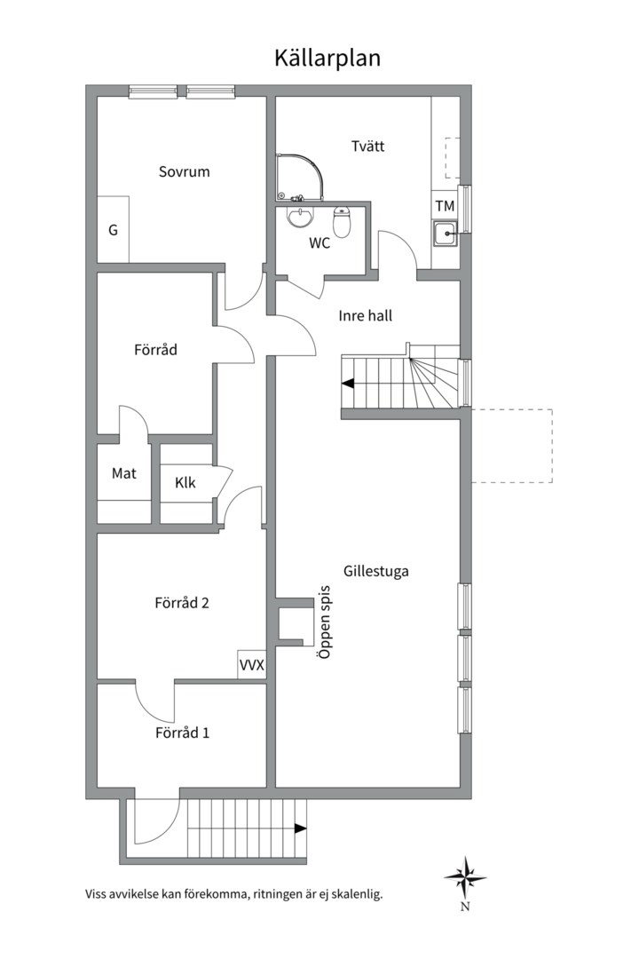 Planlösning från Kålrotsgatan 9, Såld i Årsta, Uppsala