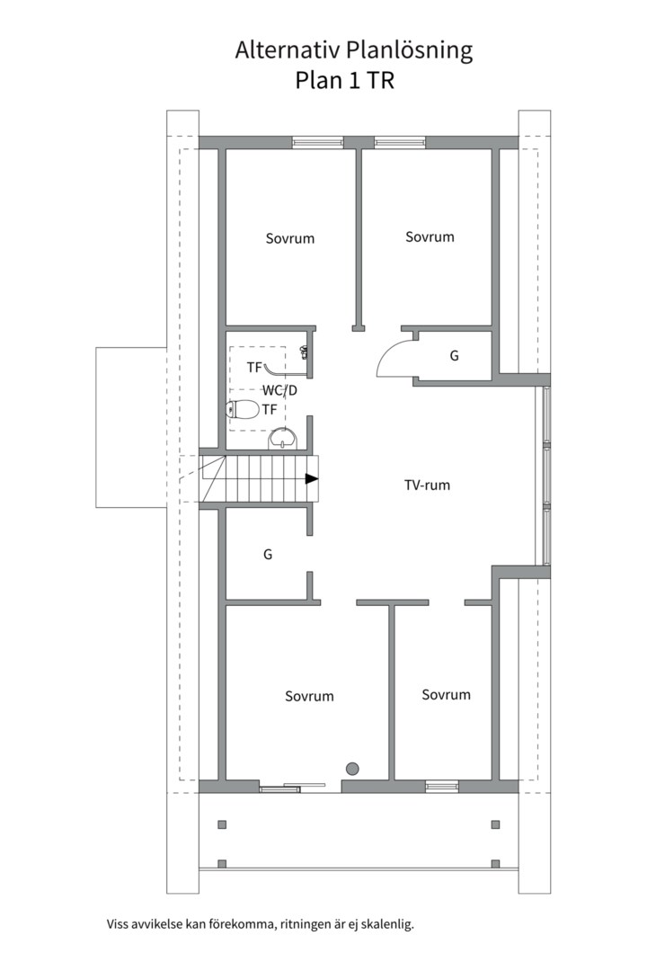 Planlösning från Hedensbergsvägen 19D, Såld i Berthåga, Uppsala