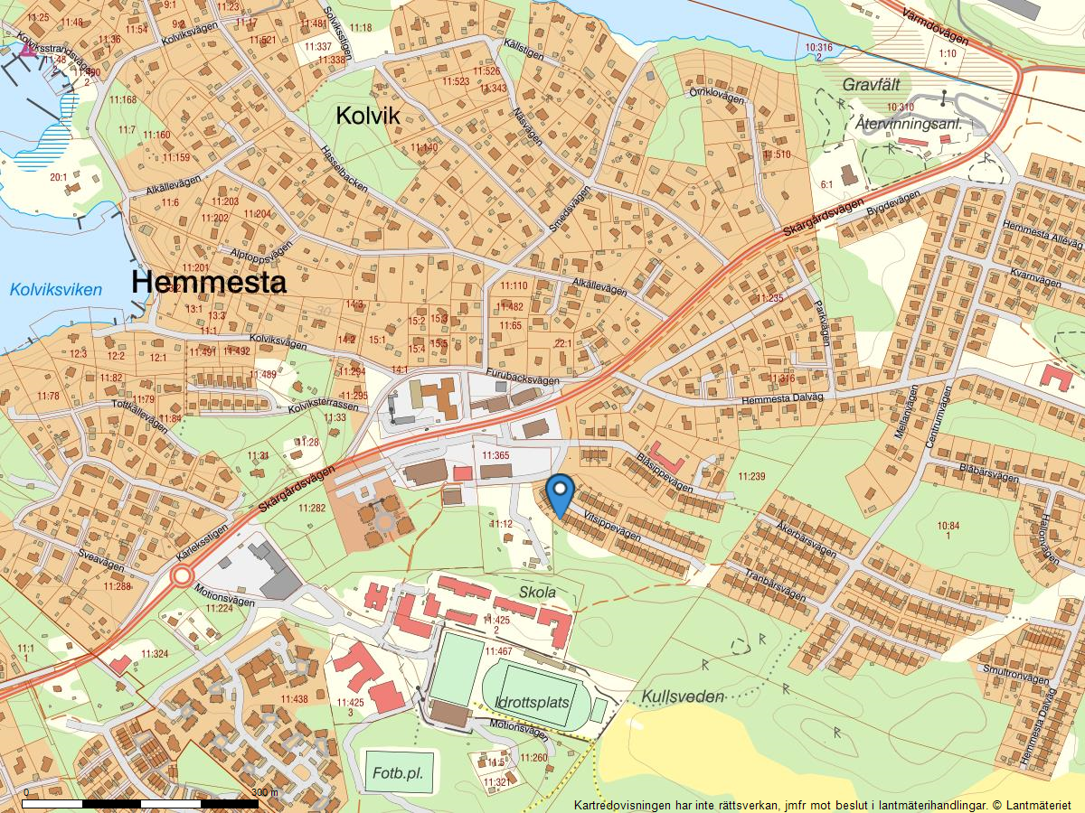Bostadsbild från Vitsippevägen 6, Såld i Hemmesta, Värmdö
