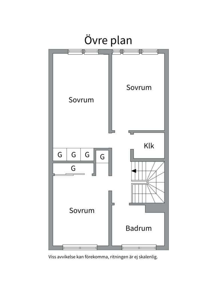 Planlösning från Knut Stangenbergs väg 28, Såld i Duvnäs Utskog, Nacka