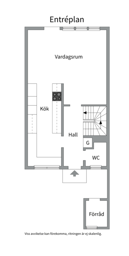 Planlösning från Knut Stangenbergs väg 28, Såld i Duvnäs Utskog, Nacka