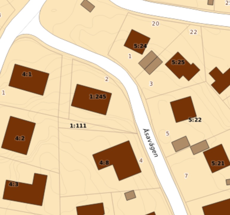 Bostadsbild från Åsavägen 4, Såld i Eknäs, Nacka