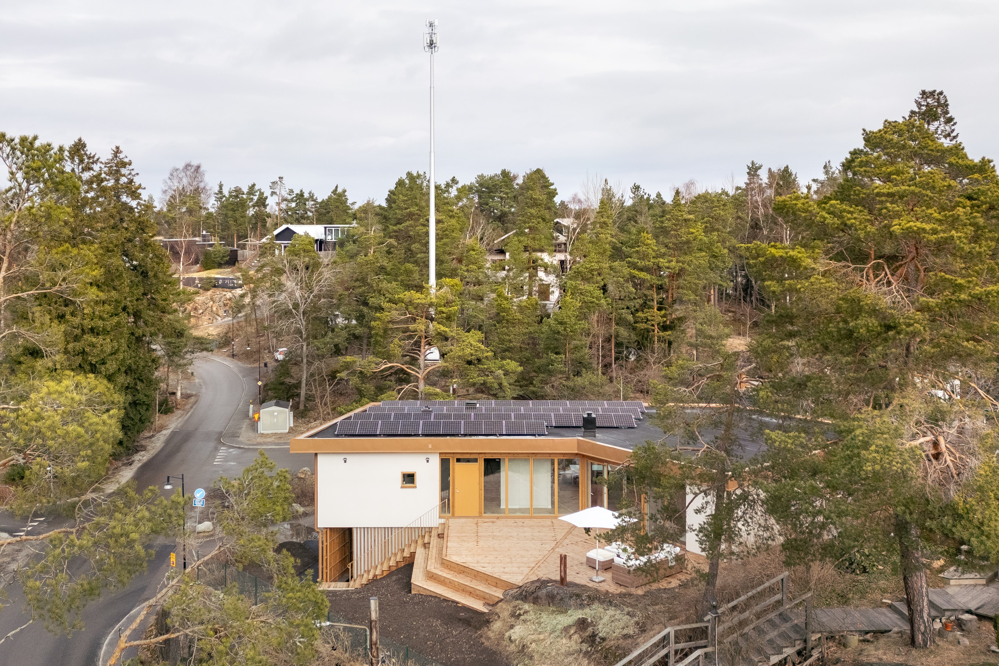 Bostadsbild från Talluddsvägen 82, Såld i Lilla Björknäs, Nacka