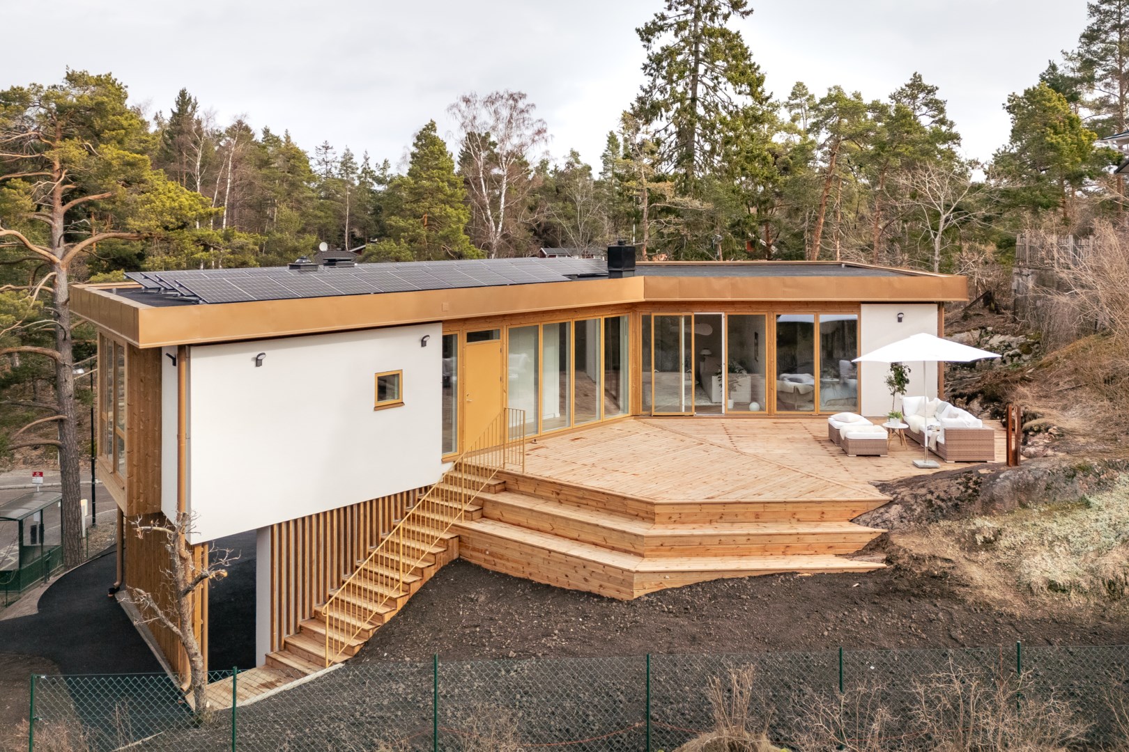 Bostadsbild från Talluddsvägen 82, Såld i Lilla Björknäs, Nacka