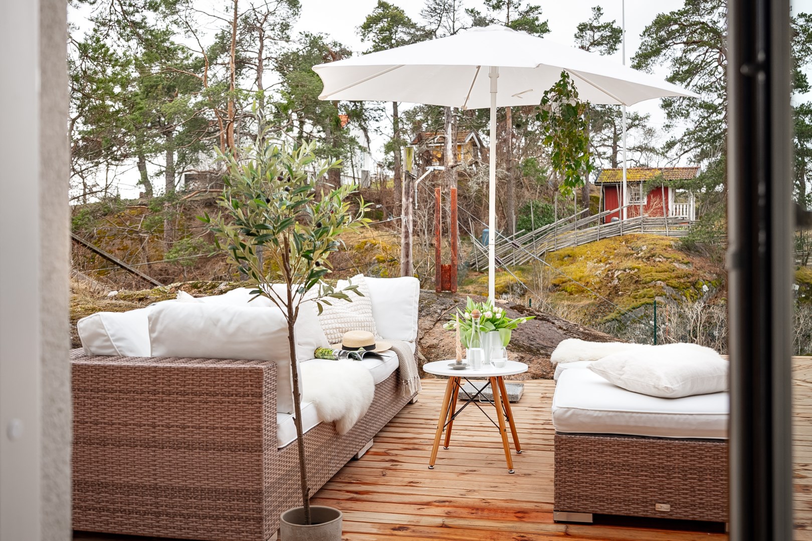 Bostadsbild från Talluddsvägen 82, Såld i Lilla Björknäs, Nacka