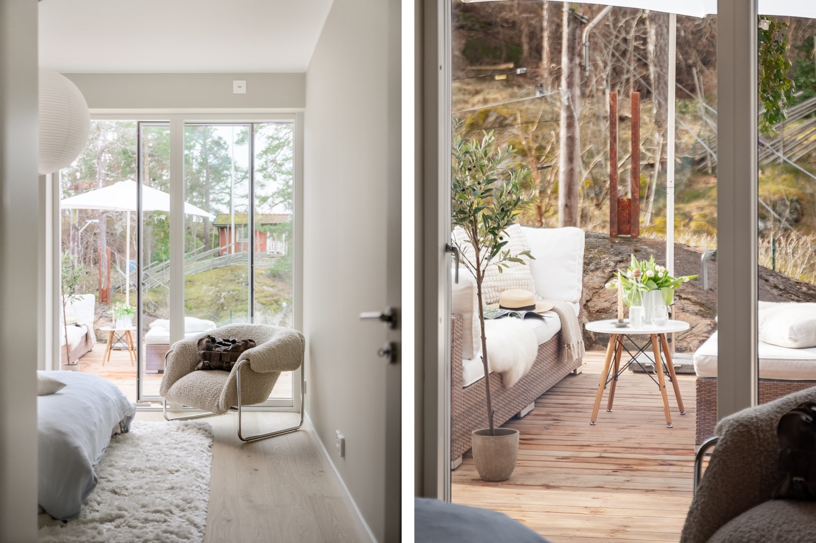 Bostadsbild från Talluddsvägen 82, Såld i Lilla Björknäs, Nacka