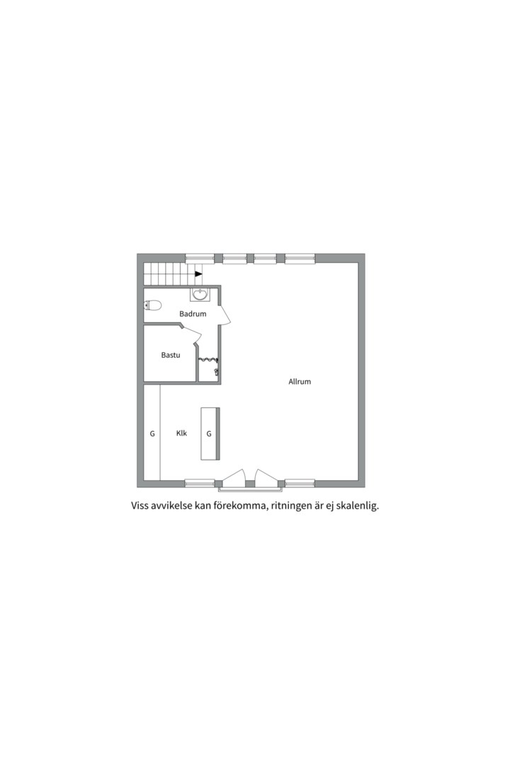 Planlösning från Backvägen 50, Såld i Hemmesta, Värmdö