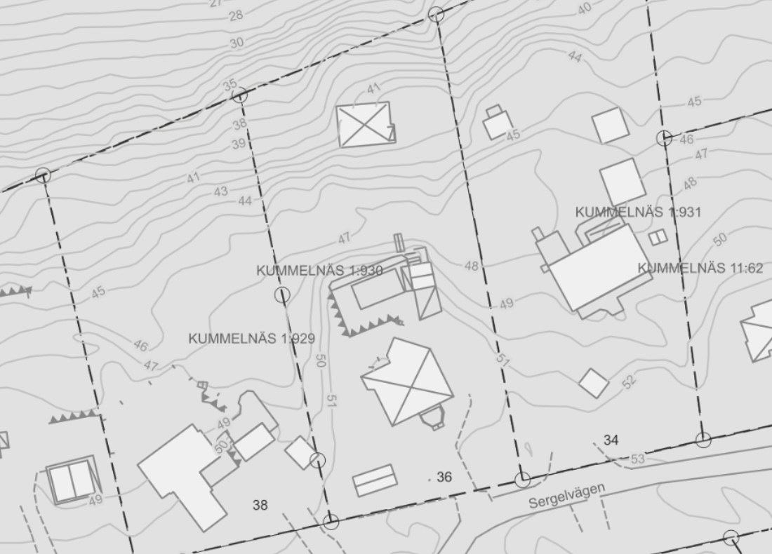 Bostadsbild från Sergelvägen 36, Till salu i Hasseludden, Nacka