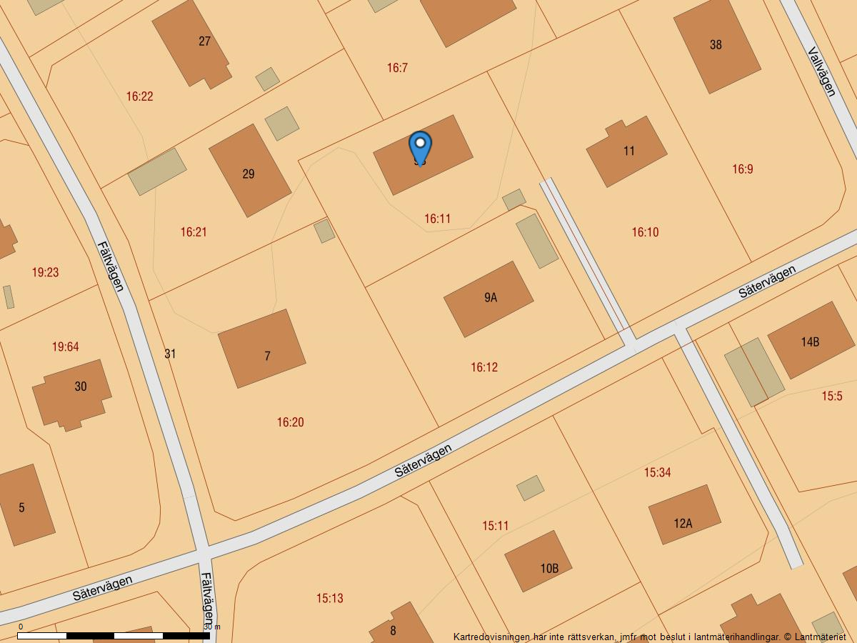 Bostadsbild från Sätervägen 9B, Såld i Lännersta, Nacka