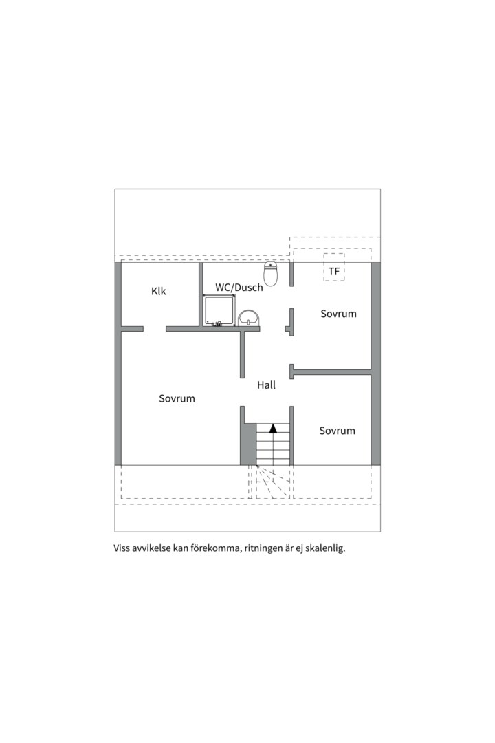 Planlösning från Gräsandsgatan 3, Såld i Fågelhöjden - Saltsjöbaden, Nacka